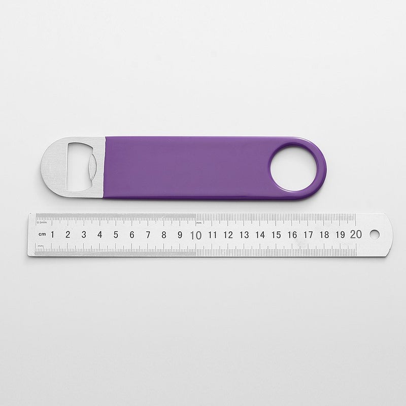 QLL 3 عبوة 7" فتاحة زجاجات مسطحة ثقيلة، وردي - Image 2